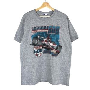 Vintage Mens Early 2000s Indianapolis 500 Racing Shirt!